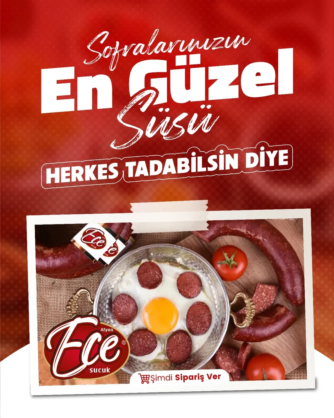 Afyon Ece Sucukları: Kapıda Ödeme ve Ücretsiz Kargo İmkanıyla Lezzet Kapınıza Gelsin