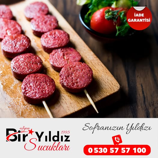 Afyon Bir Yıldız Sucukları ile Mangalda Eşsiz Lezzet