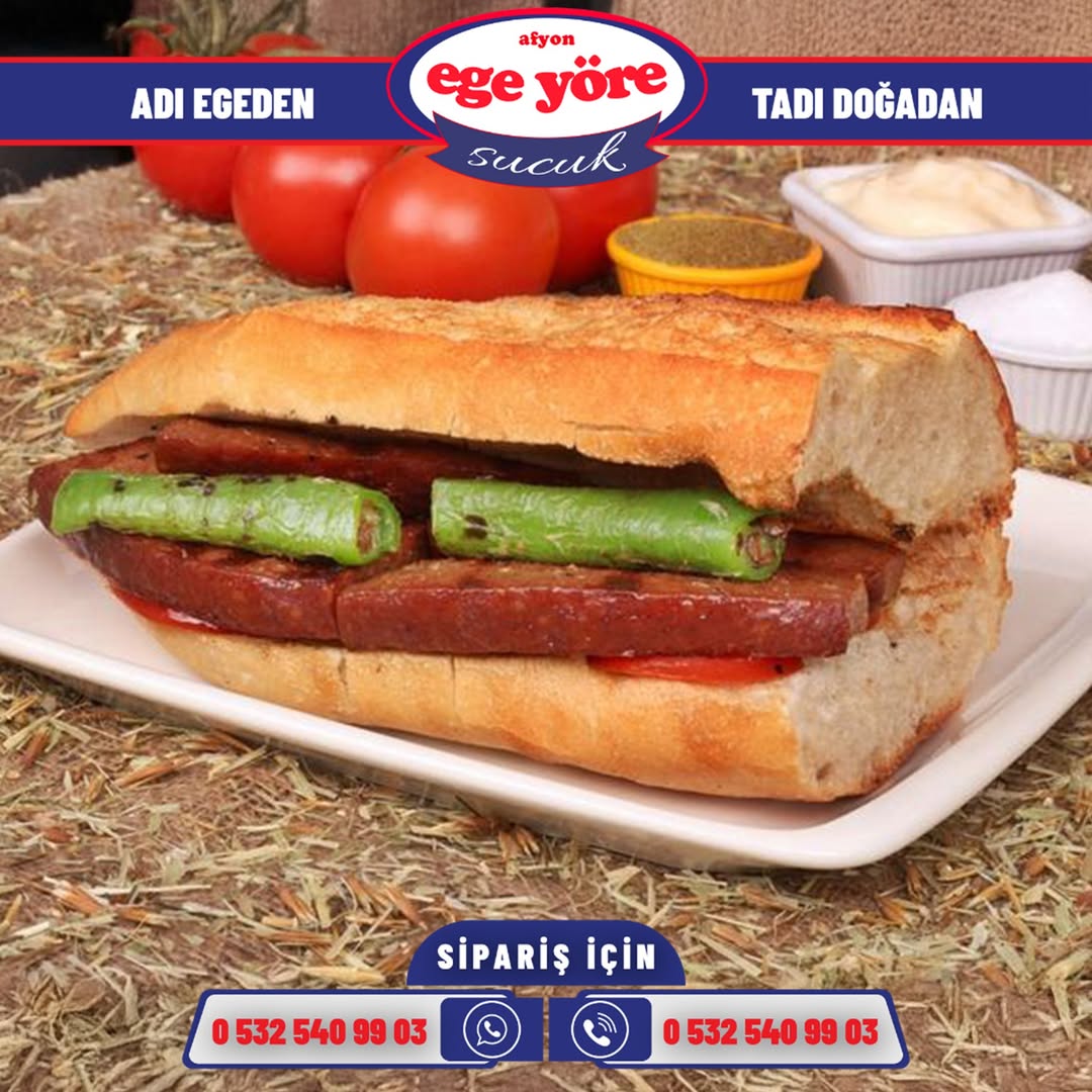 Afyon Ege Yöre Sucukları, Katkısız Lezzetiyle Sofralarda