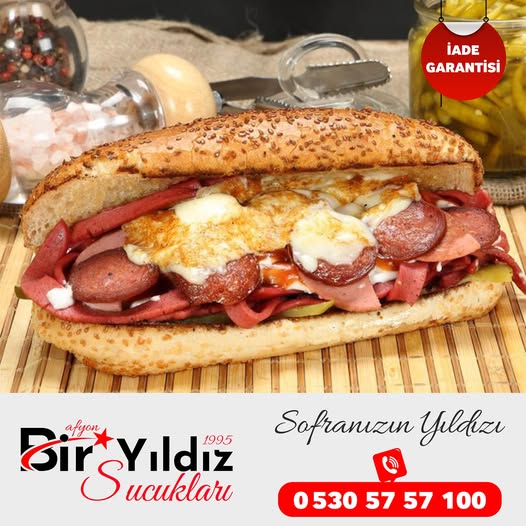 Afyon Bir Yıldız Sucukları ile Lezzet Dolu Sandviç Deneyimi