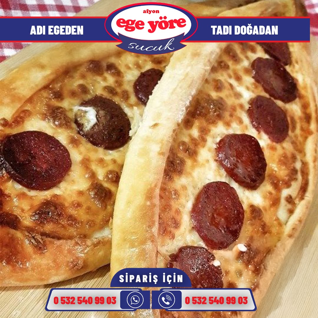 Afyon Ege Yöre Sucukları ile Sofralar Lezzet Buluyor