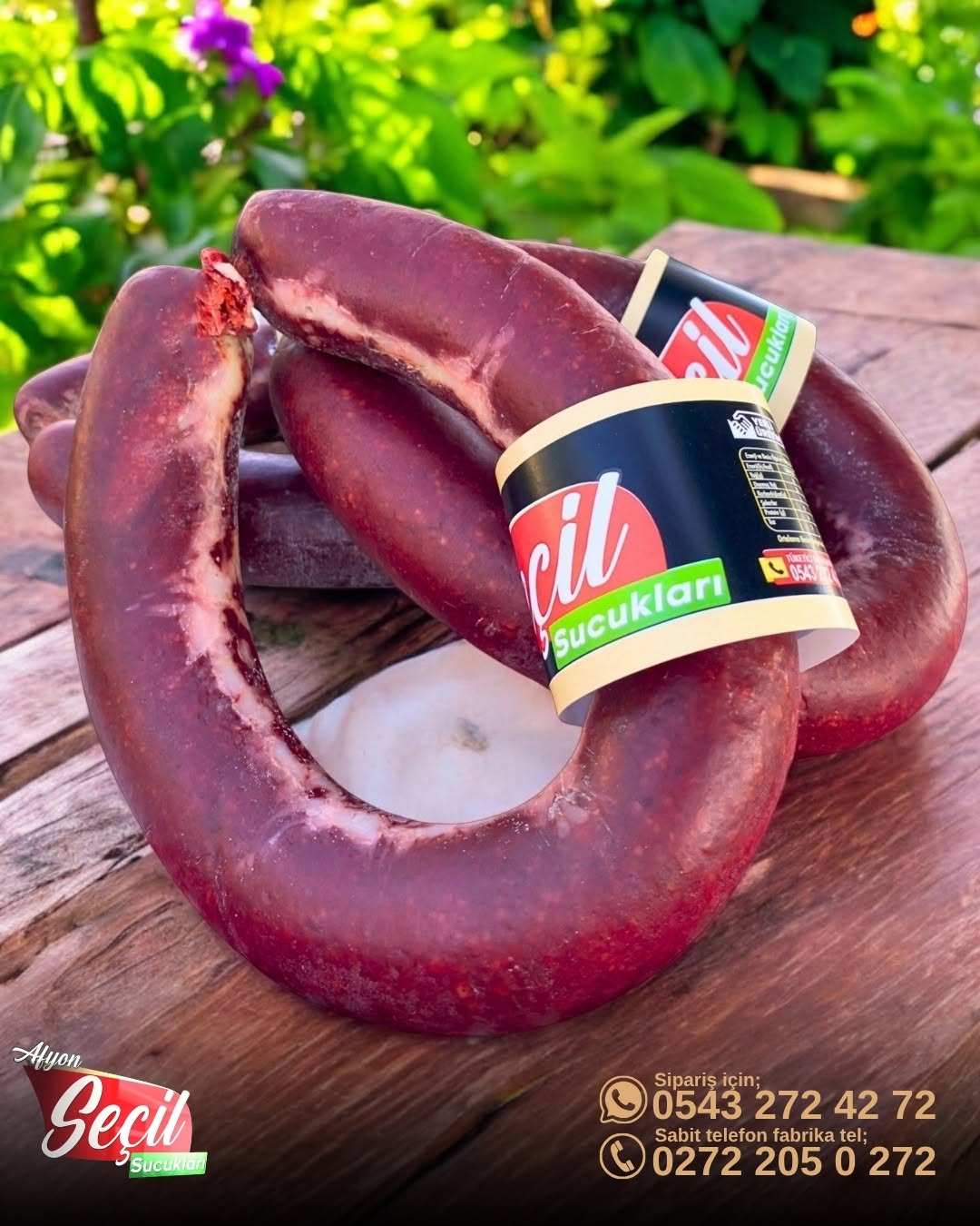 Afyon Seçil Sucukları Lezzetini Evinize Getiriyor: Kapıda Ödeme ve Ücretsiz Kargo İmkanı